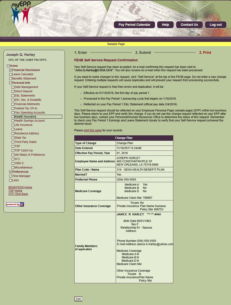 Health Insurance Self Service
